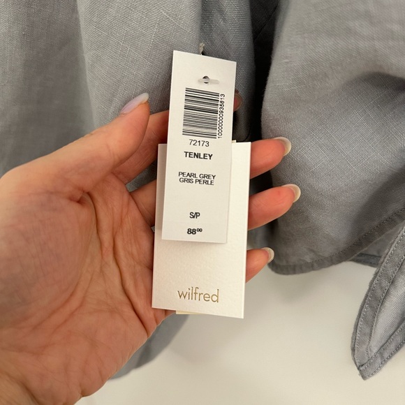 NWT Aritzia Wilfred Tenley Top - Picture 2 of 3
